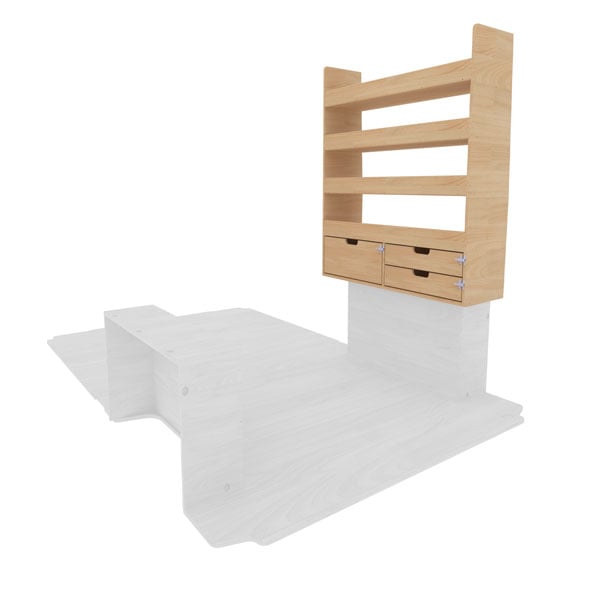 Casier Arrière Droit avec Tiroirs équipement pour utilitaire Peugeot Boxer II 2006 