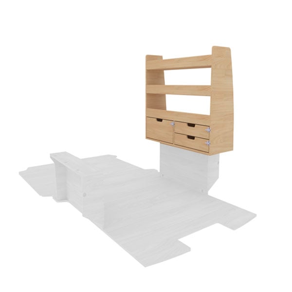 Casier Arrière Droit avec Tiroirs équipement pour utilitaire Toyota Proace II Electric 2020 