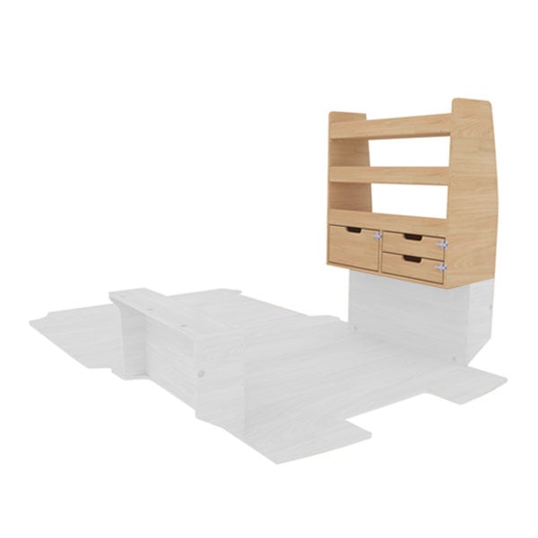 Casier Arrière Droit avec Tiroirs équipement pour utilitaire Toyota Proace II Electric 2020 