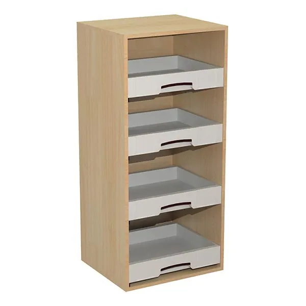Meuble  H=1006mm - 4 tiroirs pour Systainers équipement pour utilitaire