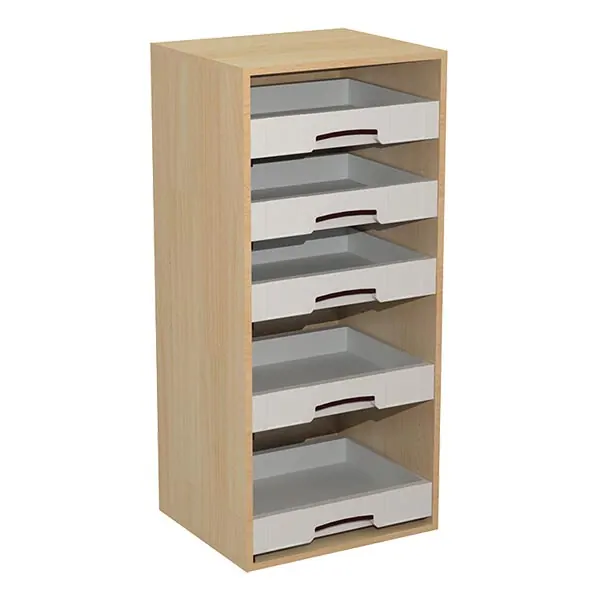 Meuble  H=1006mm - 5 tiroirs pour Systainers équipement pour utilitaire