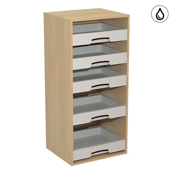 Meuble  H=1006mm - 5 tiroirs pour Systainers équipement pour utilitaire