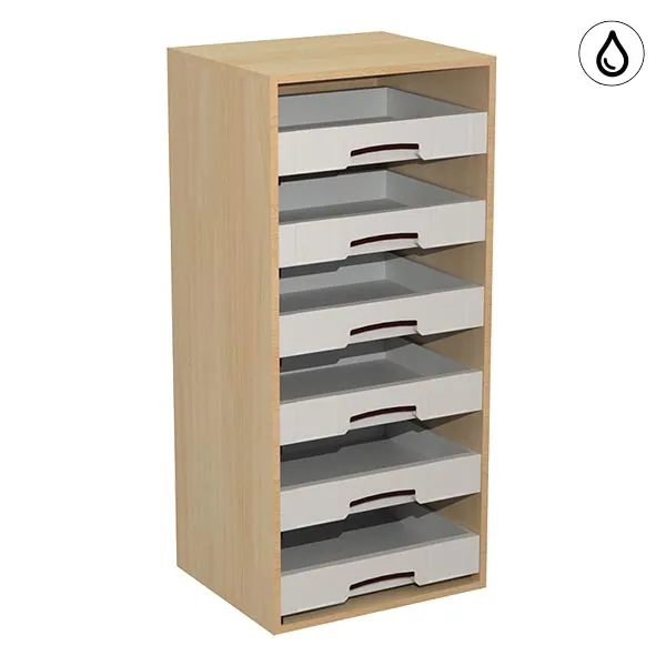 Meuble  H=1006mm - 6 tiroirs pour Systainers équipement pour utilitaire