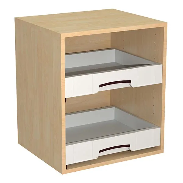 Meuble  H=526mm - 2 tiroirs pour Systainer équipement pour utilitaire
