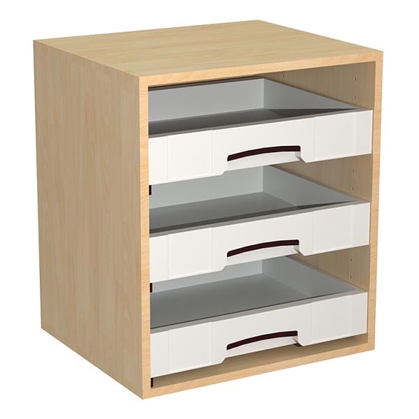 Meuble  H=526mm - 3 tiroirs pour Systainer équipement pour utilitaire