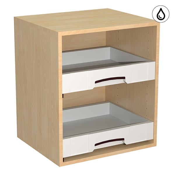 Meuble  H=526mm - 2 tiroirs pour Systainer équipement pour utilitaire