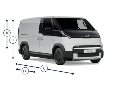 Dimensions Kia PV5 Cargo