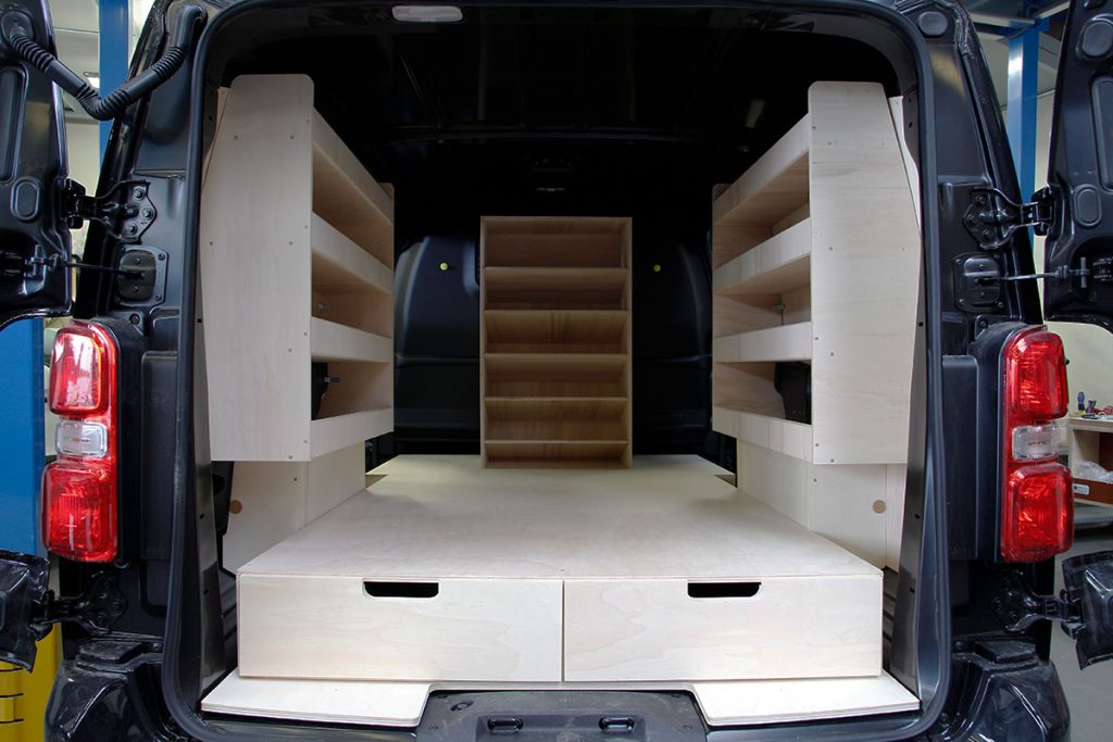 Peugeot Expert aménagement double plancher