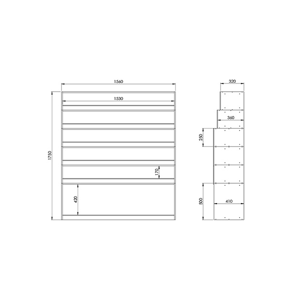 Kit arrière droit pour renault master 4 et Nissan Interstar L3H2