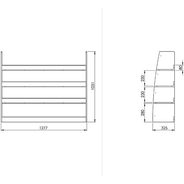 Plan casier de rangement gauche pour utilitaire Ford transit courrier