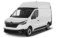 Véhicule utilitaire Renault Trafic 3 van gabarit L1H2 blanc