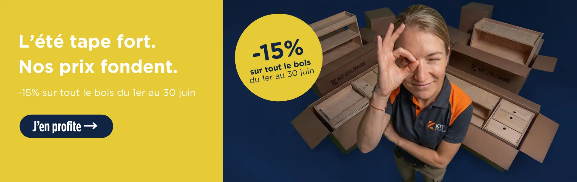 Promo habillage et aménagement bois