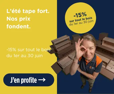 Promo habillage et aménagement bois