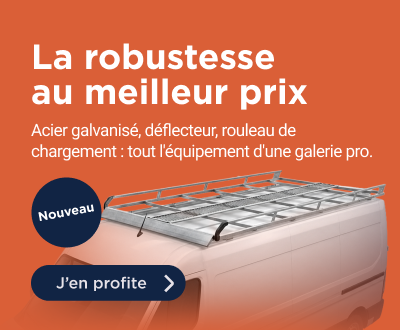 Nouveauté : Galeries professionnelles acier galvanisé RSM